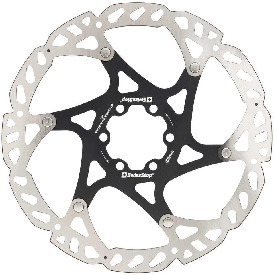 SWISSSTOP Bremsscheibe Catalyst Pro 6-Loch 2-teilig – Bild 3