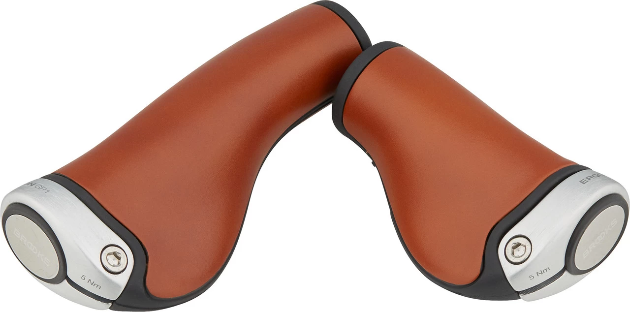BROOKS GP1 Leder Lenkergriff Für Drehgriffschalter Einseitig – Bild 7
