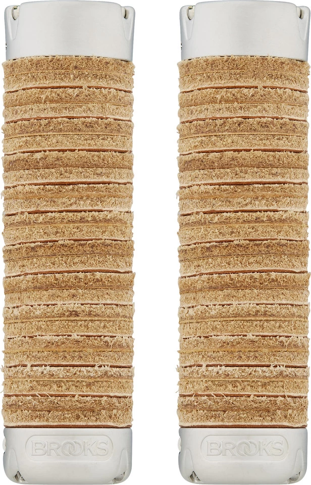 BROOKS Plump Leather Grips Lenkergriffe – Bild 9